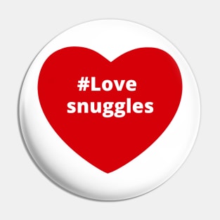 Love Snuggles - Hashtag Heart Pin