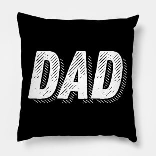 Dad - Daddy Gifts Vintage Design Pillow