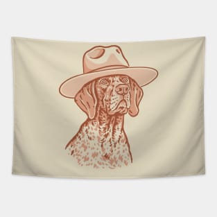 German Shorthaired Pointer Cowdog Tapestry