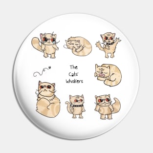 The Cats' Whiskers Pin