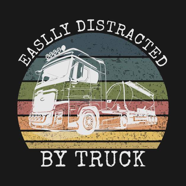 Easily Distracted by Trucks by banayan