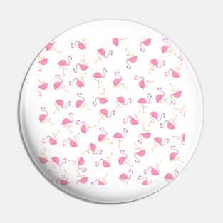 Flamingo pattern Pin