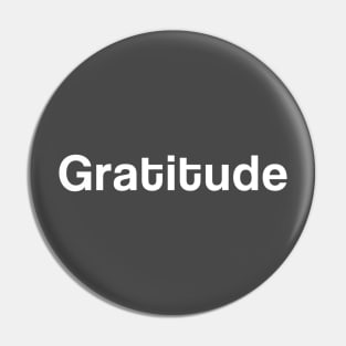 Gratitude Pin