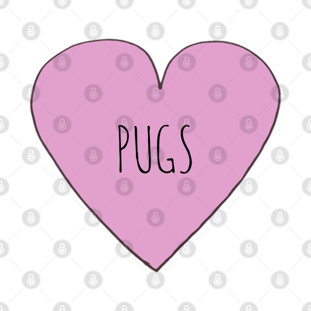 Love Pugs by wanungara