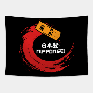 Japanese Car Shirts jdm hatchback Tapestry