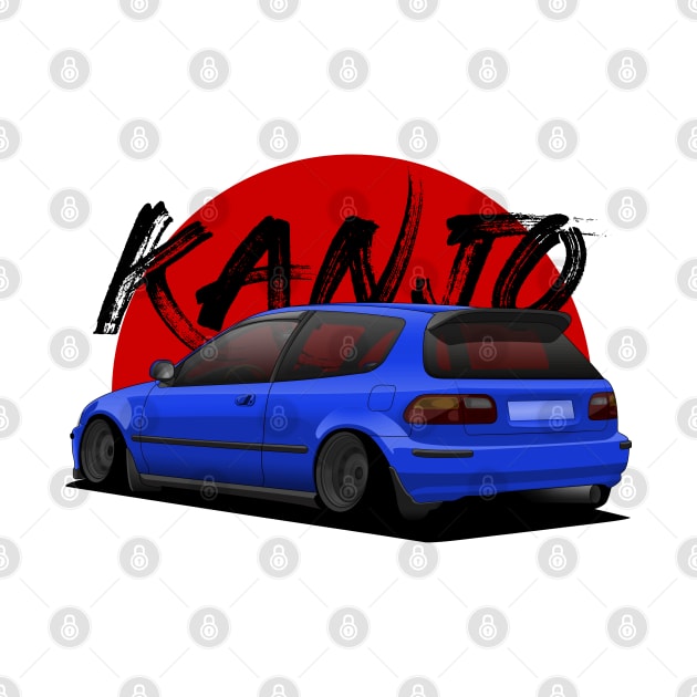 KANJO CIVIC BLUE by turboosted