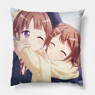 Toyama Sisters x Hirasawa Sisters Pillow