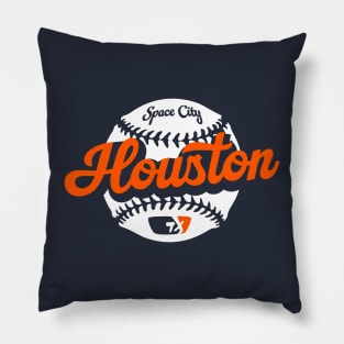 Houston Baseball Pillow