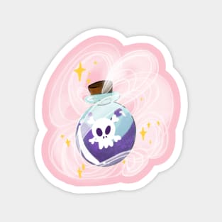 Cute Poison bottle Magnet