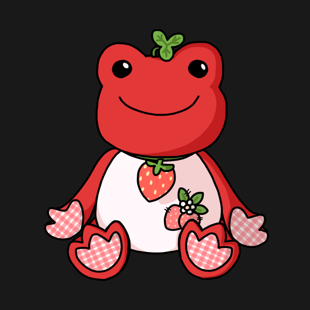 Strawberry Frog by Krum Gallery