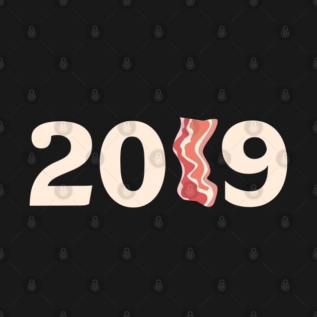 2019 Bacon Year of the Pig by familycuteycom