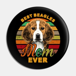 Best Beagles Mom Ever Pin