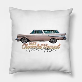 1957 Chevrolet Nomad Station Wagon Pillow