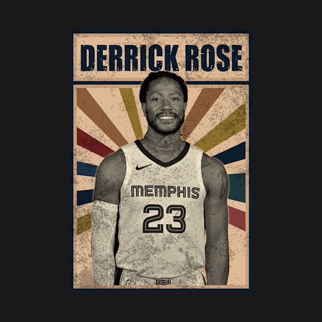 Memphis Grizzlies Derrick Rose by RobinaultCoils