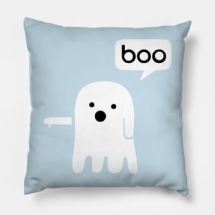 Boo Ghost Whistle - Booed by the ghost Pillow