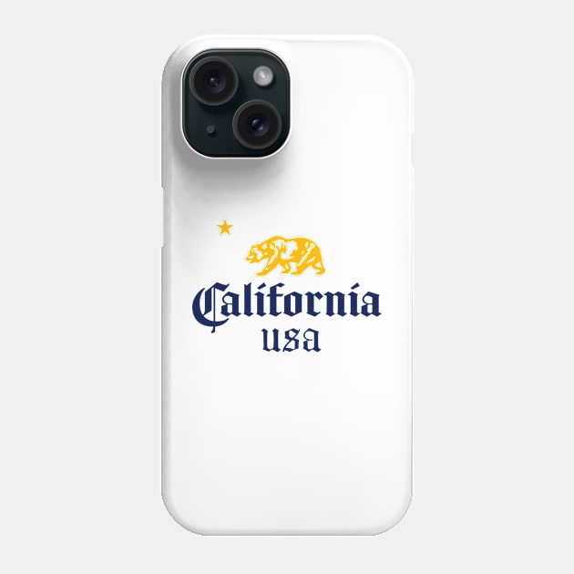 California USA Phone Case by Throwzack