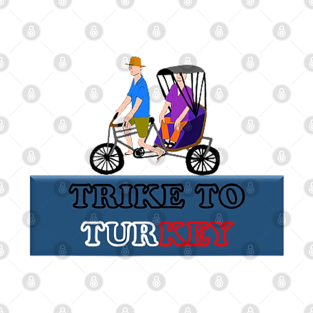 Trike to Turkey - Three - Wheeled Cycle by drawkwardly