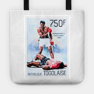 Muhammad Ali Postage Stamp Tote