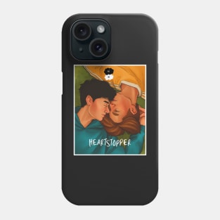 Nick and Charlie - heartstopper tfios poster Phone Case