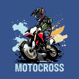 Motocross A Little Dirt Never Hurt T-Shirt
