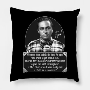 Nick Hard Drinks // It's a Wonderful Life Pillow