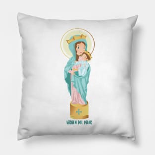 Our lady of the Pilar Pillow