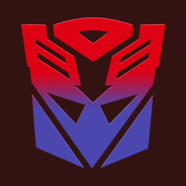 Autobot & Decepticon Symbol Fusion by knightiss