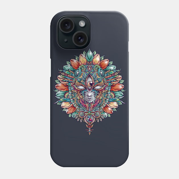 Heart of Mask Phone Case by jml2art