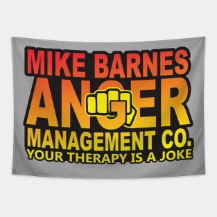 Mike Barnes Anger Management Tapestry