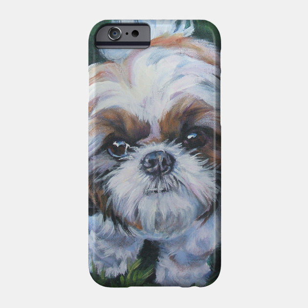 Shih Tzu Fine Art Painting Shih Tzu Phone Case Teepublic