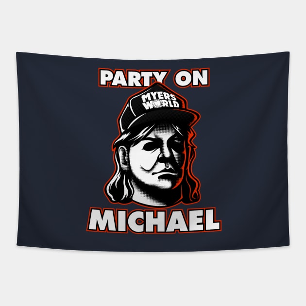 Party on, Michael! Tapestry by Samhain1992