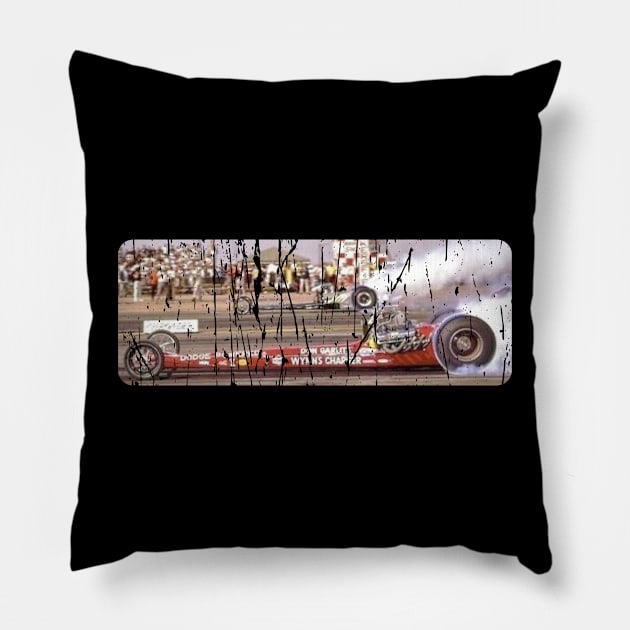 TOP FUEL Pillow by Cult Classics