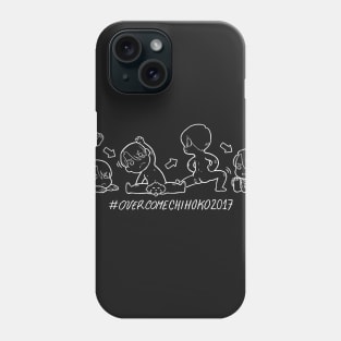 OVERCOME CHIHOKO [BLACK] Phone Case