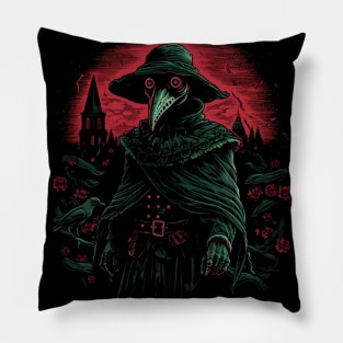 The Plague Doctor Pillow