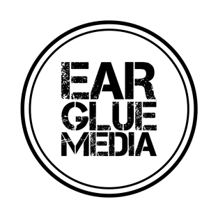 Ear Glue Media Official Big and Bold Logo (black font) T-Shirt