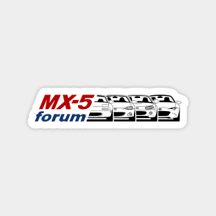 MX5-Forum logo Magnet