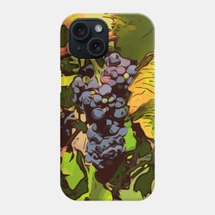 grapes on the vine Phone Case