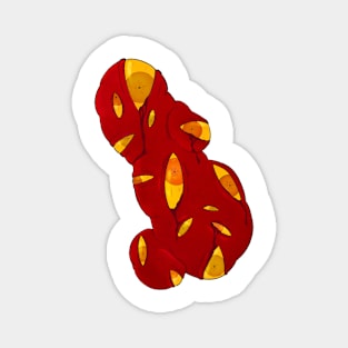 Red blob Magnet