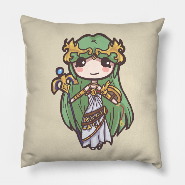 Kid Icarus Palutena Chibi Palutena Almohada Teepublic Mx
