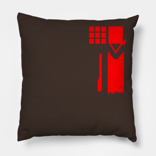 Hunter Vanguard Hood Pillow by VigilanteCat