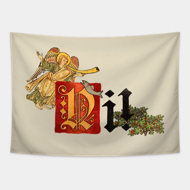 Knights of Ni Tapestry by designedbygeeks