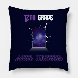 12th grade level unlocked Back To School 2023 Pillow