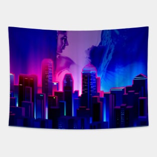 Colored Lights Tapestry
