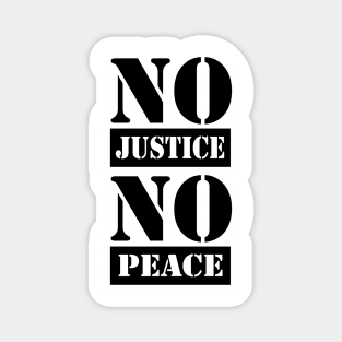 I Can't Breathe,African American,No Justice No Peace, Black Lives Matter, Civil Rights, Black History, Protest Fist Magnet