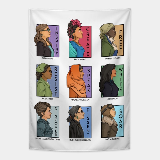 She Series - Real Women Version 1 Tapestry by KHallion