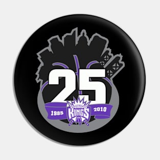 25th Anniversary Of The Kings City Pin