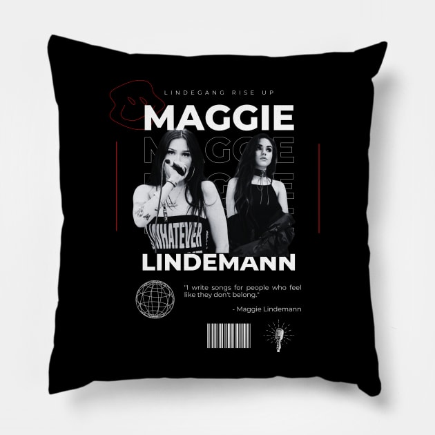 Maggie Lindemann Pillow by Starart Designs