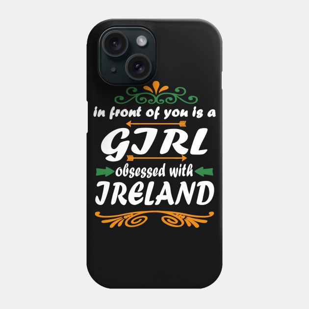 Ireland Irrin Mrs. St. Patrick's Day gift saying Phone Case by FindYourFavouriteDesign