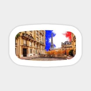 Eiffel Tower Wallpaper In Paris France Magnet