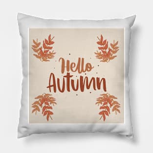 Hello Autumn! Pillow